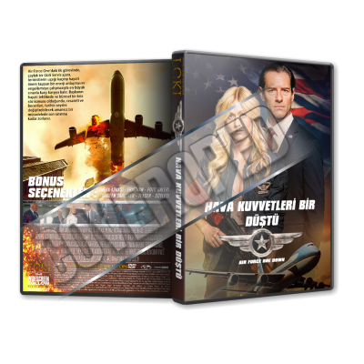 Hava Kuvvetleri Bir Düştü - Air Force One Down - 2024 Türkçe Dvd Cover Tasarımı